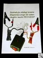 Interfejs / tester diagnostyczny: Peugeot